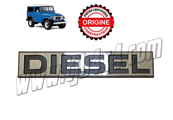 Sigle de calandre "DIESEL", constructeur